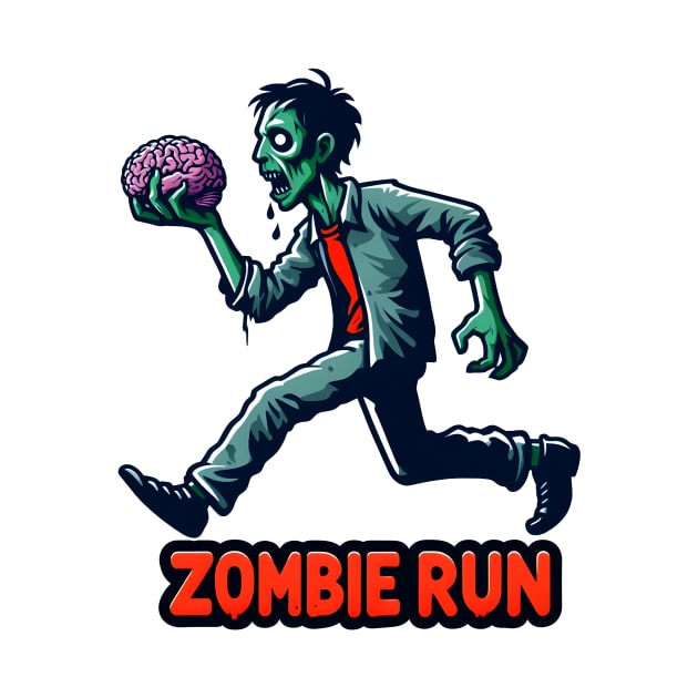 Zombie Run by Rawlifegraphic