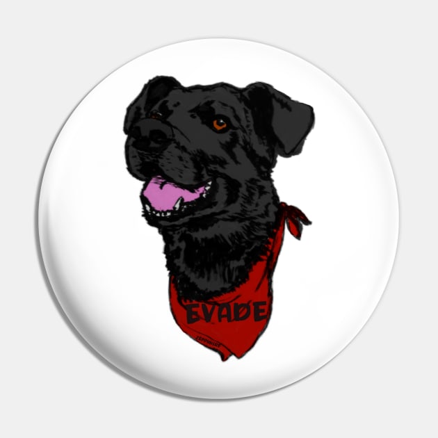 Negro Matapacos, the riot dog (evade) Pin by Goth_ink