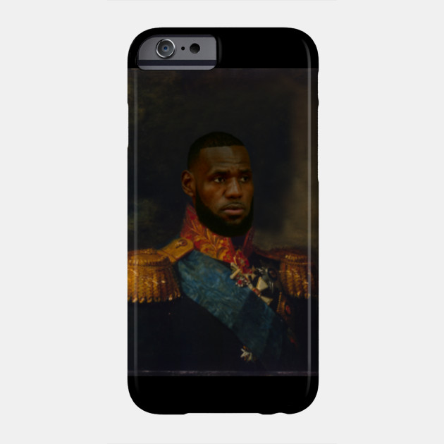 Lebron James Classical Painting Lebron James Phone Case
