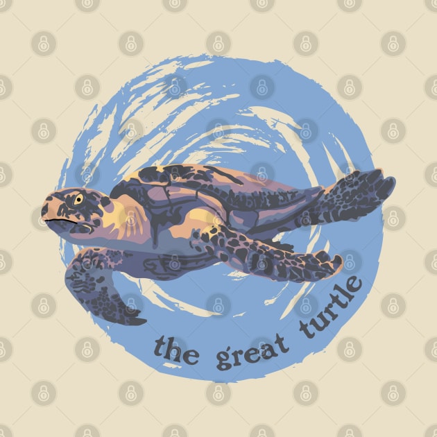 The Great Turtle by Slightly Unhinged