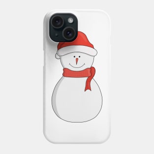 Adorable Snowman Phone Case