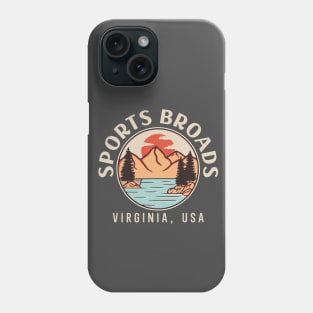 Sports Broads Virginia, USA Phone Case