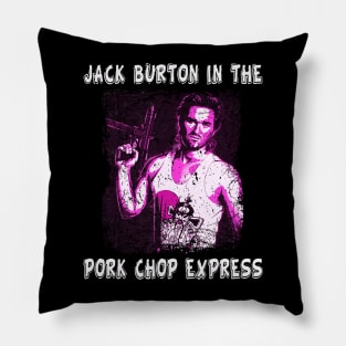 Kung Fu Comedy Jack Burton's Big Trouble Escapades Pillow