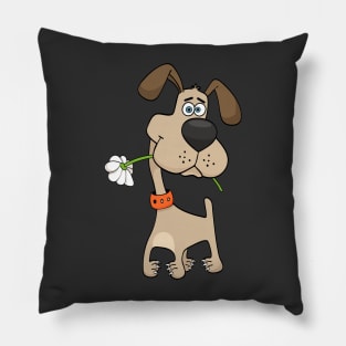 Flower Dog Pillow