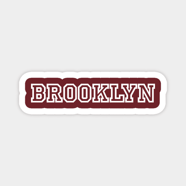 BROOKLYN Magnet by TheAllGoodCompany