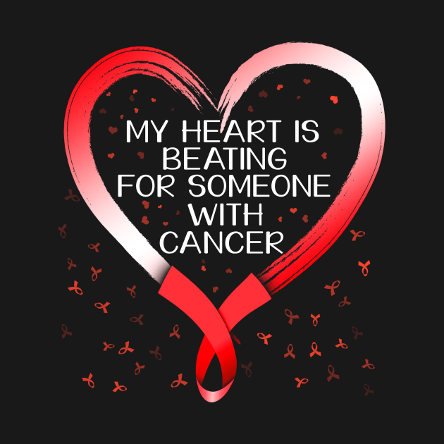 my heart blood cancer awareness by TeesCircle