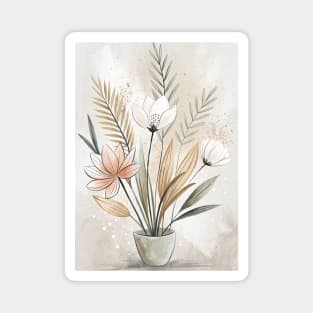 Flowers Artwork Magnet