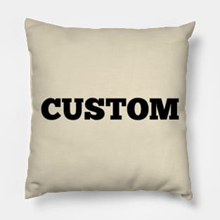 Custom Pillow