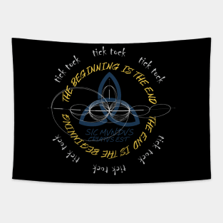 Dark Sic Mundus Tapestry