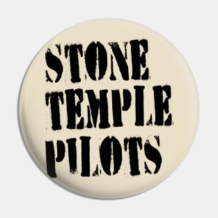 stone temple pilots black text Pin