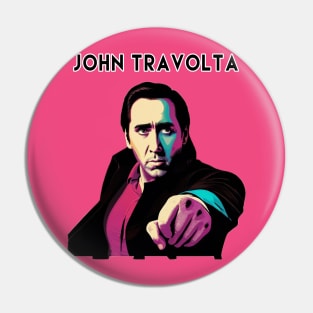 John Travolta Pin