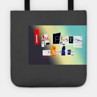 Plastic Capitalism Anagram Tote