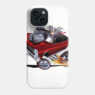 GOATINATOR 1967 GTO RED Phone Case