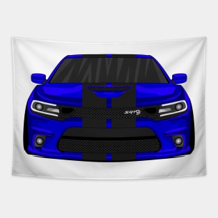 DODGE CHARGER DARK-BLUE Tapestry