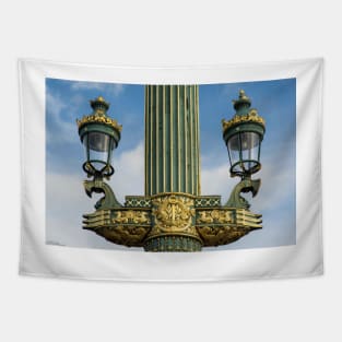 Lamp Post At Place De La Concorde - 2 © Tapestry