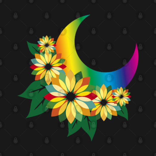 MOON UNDER FLOWERS by RENAN1989