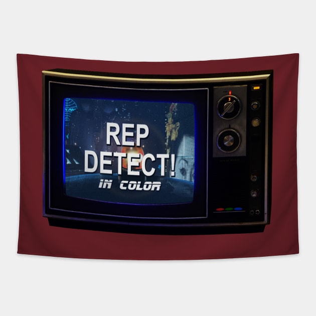 Rep Detect! In Color Tapestry by MondoDellamorto