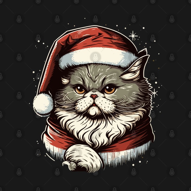 Cute Ugly Christmas Cat Gift Funny Cat Christmas by KsuAnn