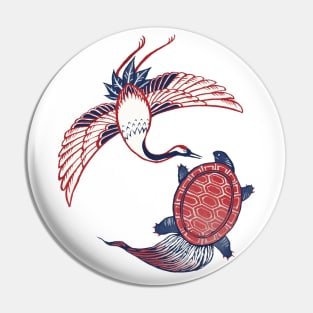 Tsuru-Kame (鶴亀) Pin