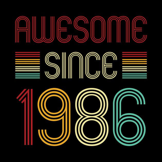 Vintage Awesome Since 1986 by Che Tam CHIPS