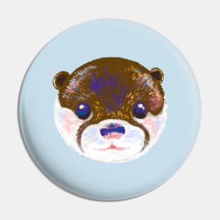 Sea otter Pin