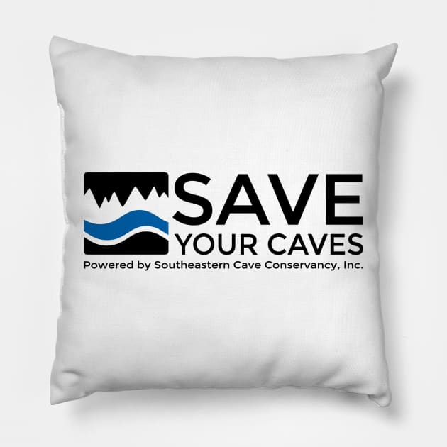 SCCI Logo Pillow by Saveyourcaves