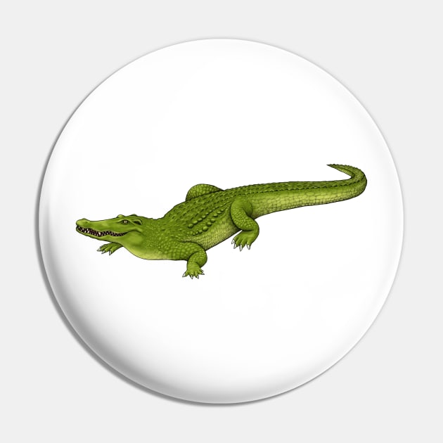 Crocodile Pin by Akman