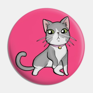 Stray Kitties Pete01 Pin