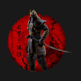 Japanese Dark Samurai T-Shirt