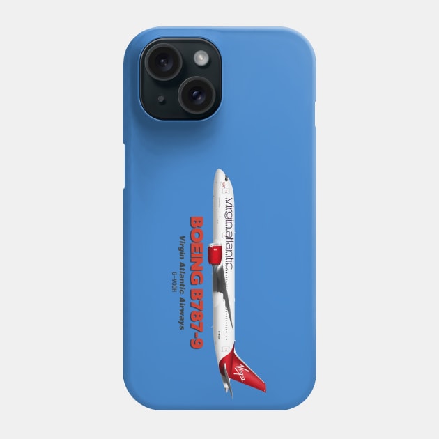 Boeing B787-9 - Virgin Atlantic Airways Phone Case by TheArtofFlying