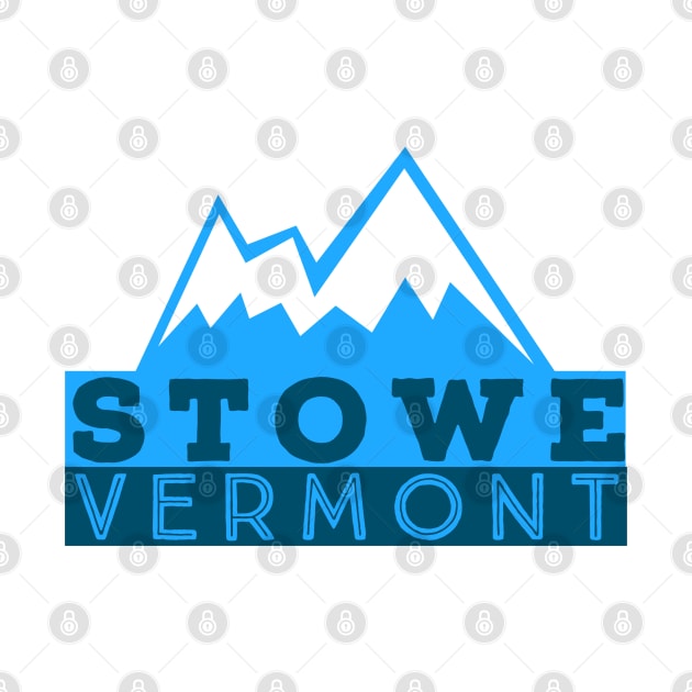 Stowe Vermont Blue Mountain Shadow Travel by cricky