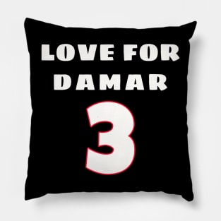 love for damar 3 Pillow