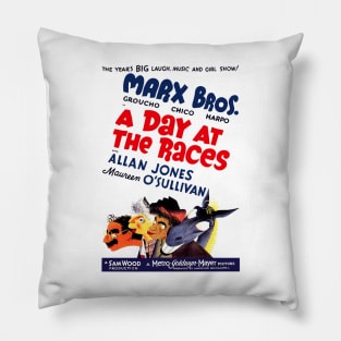 A Day At The Races Pillow