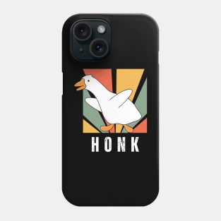 Retro Funny Goose Honk Phone Case