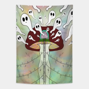 Mushroom of Life Tapestry