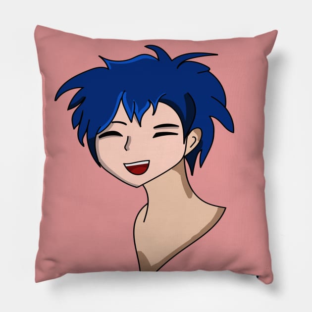 smile everyday Pillow by YANGNAJU