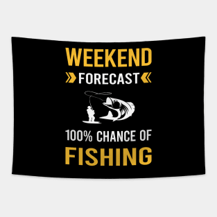 Weekend Forecast Fishing Tapestry