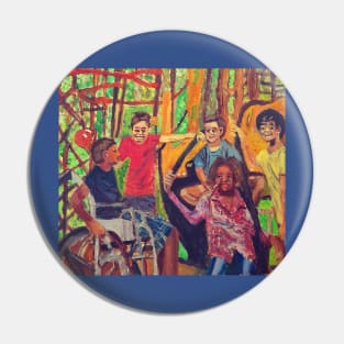 Artwork on Inclusivity Pin