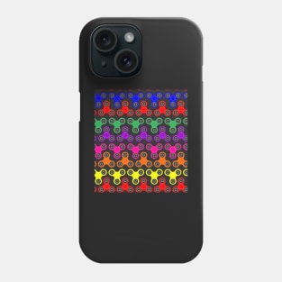 fidget spinner pattern2 (leggings and more) Phone Case