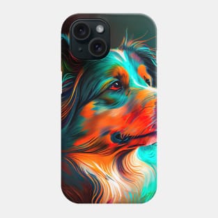 Dog Artwork Design. Dog Art Phone Case