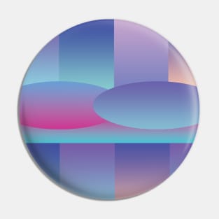 Purple Gradient Abstract design Pin