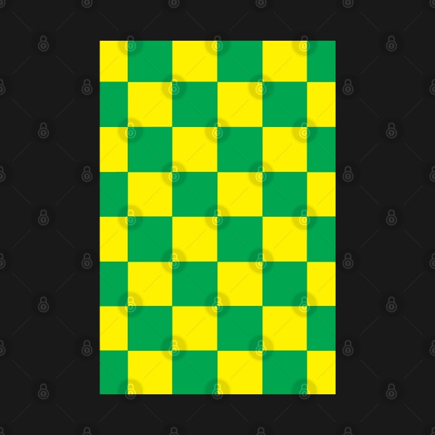 Norwich Checkered Flag by Confusion101