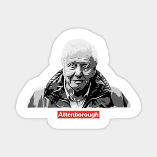 Sir David Attenborough / Supr3me Magnet