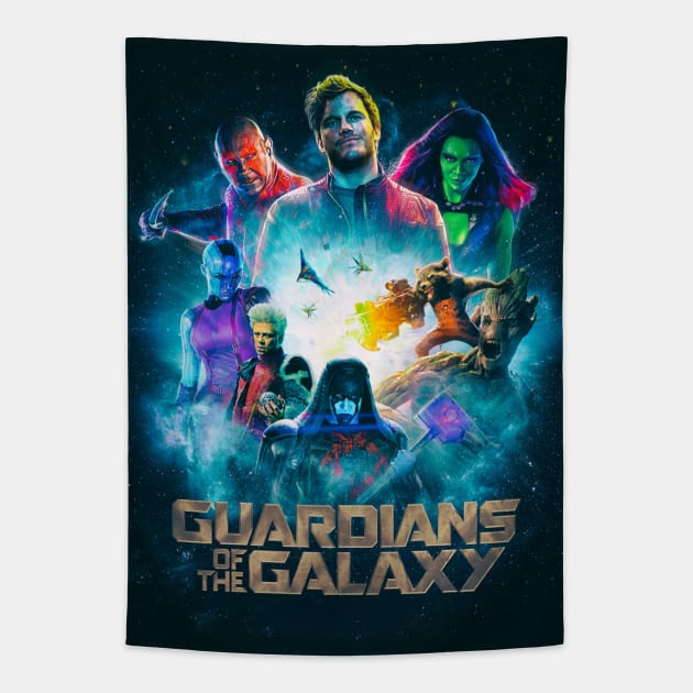 GOTG Vol 3 Tapestry by SecretGem