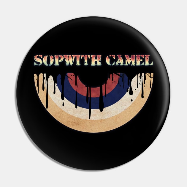 Melted Vinyl - Sopwith Camel Pin by FUTURE SUSAN