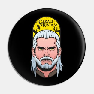 geralt the witcher Pin