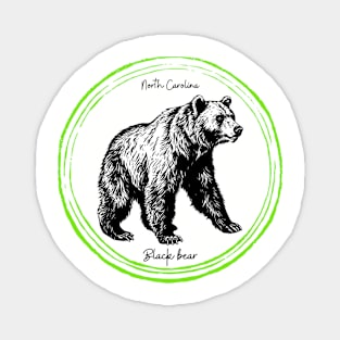 North Carolina black bear Magnet