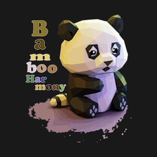 Bamboo Harmony, Panda T-Shirt