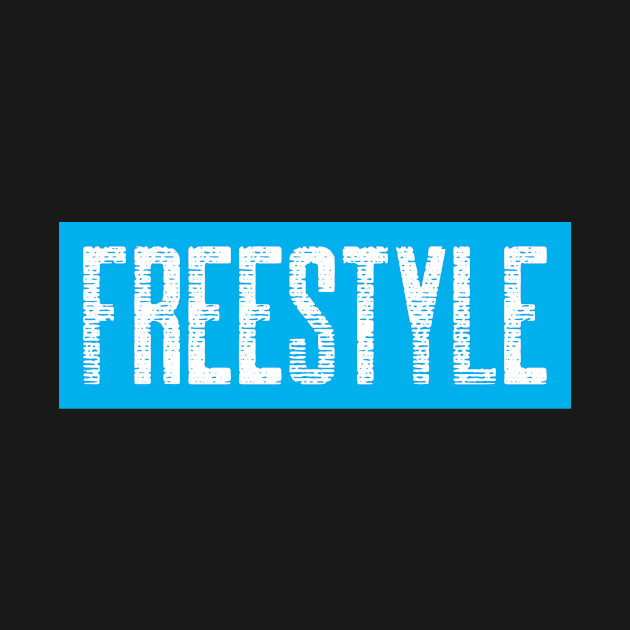 Freestyle, swimming design by H2Ovib3s