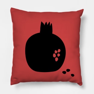 Pomegranate on red Pillow